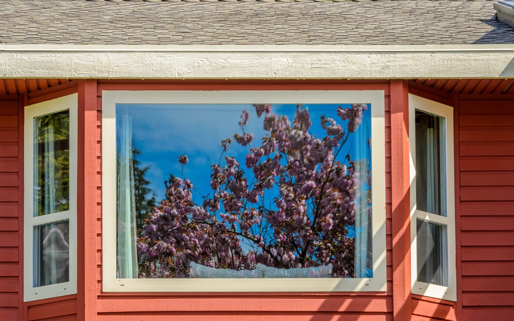 Custom picture window replacement installed in a Toledo, Ohio home, maximizing natural light and views.